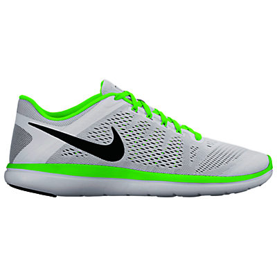 Nike Flex 2016 RN Men's Running Shoes White/Green Nike Flex 2016 RN Men's Running Shoes White/Green
